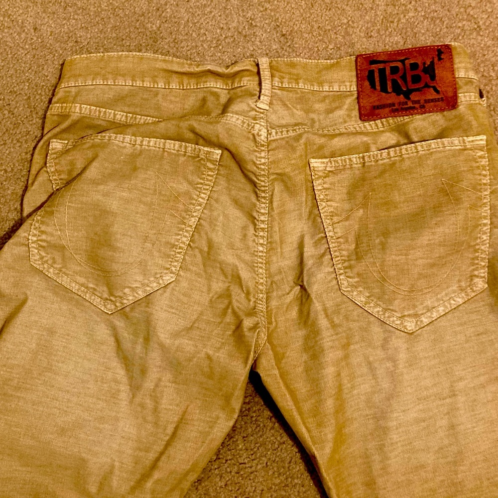 True Religion corduroy style jeans